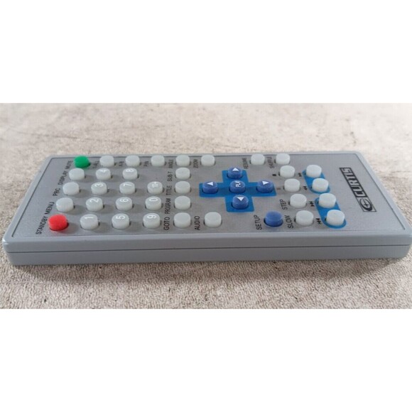 CURTIS DVD player DVD-8007B Portable Remote Control OEM - Picture 3 of 6